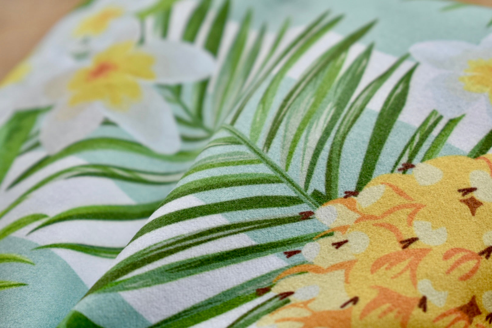 Sending You Aloha aloha at home Microfiber towel - pineapple flower