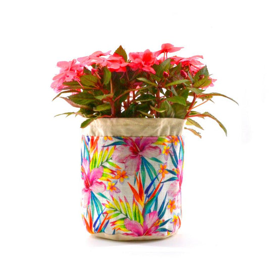Sending You Aloha aloha at home Plant Pouch - Tropical Hibiscus