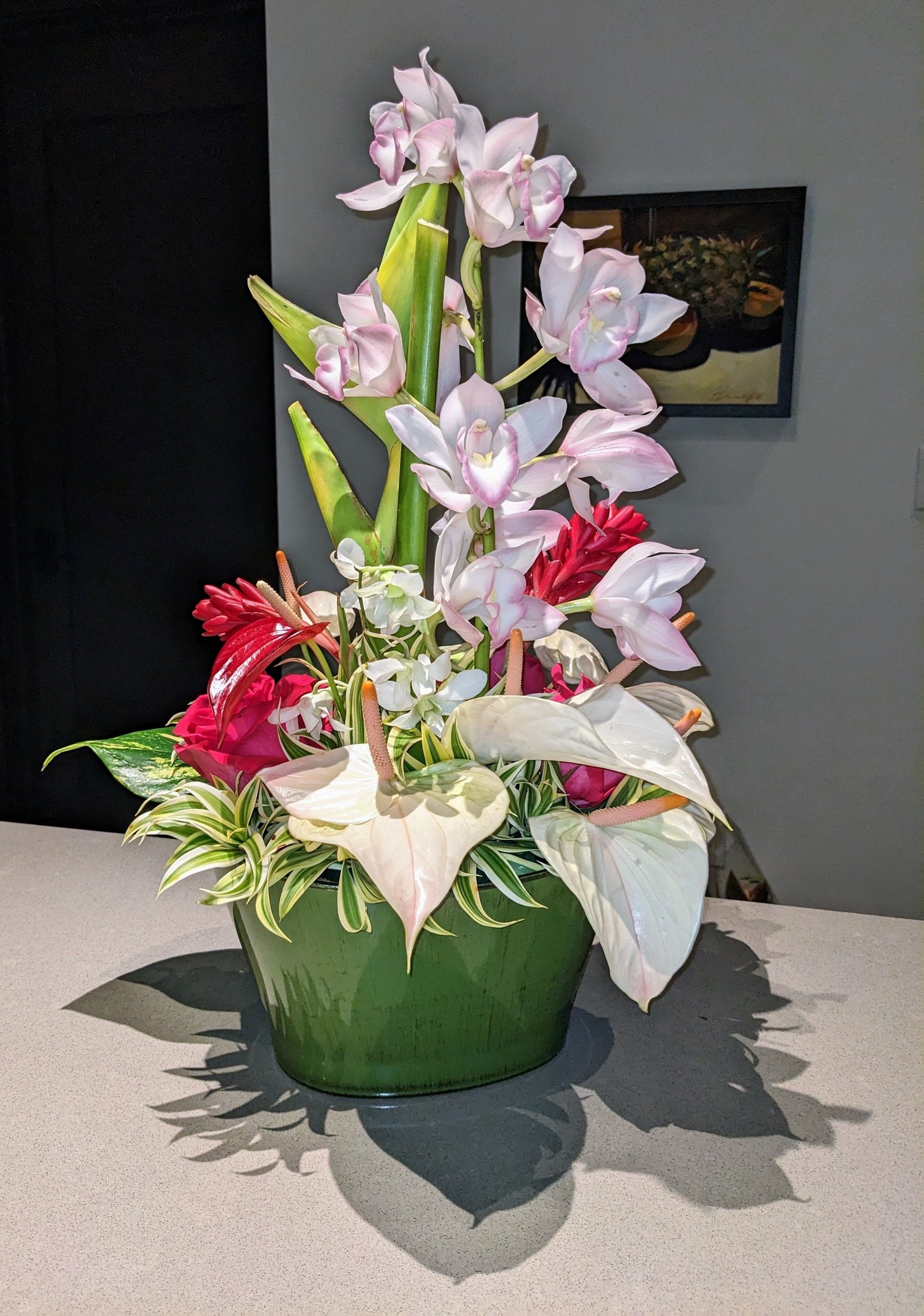 Sending You Aloha Flowers Flower Arrangements custom quote - Local Delivery only