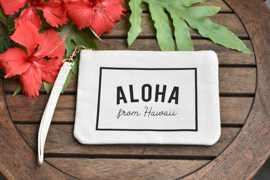 Sending You Aloha aloha at home Aloha Clutch