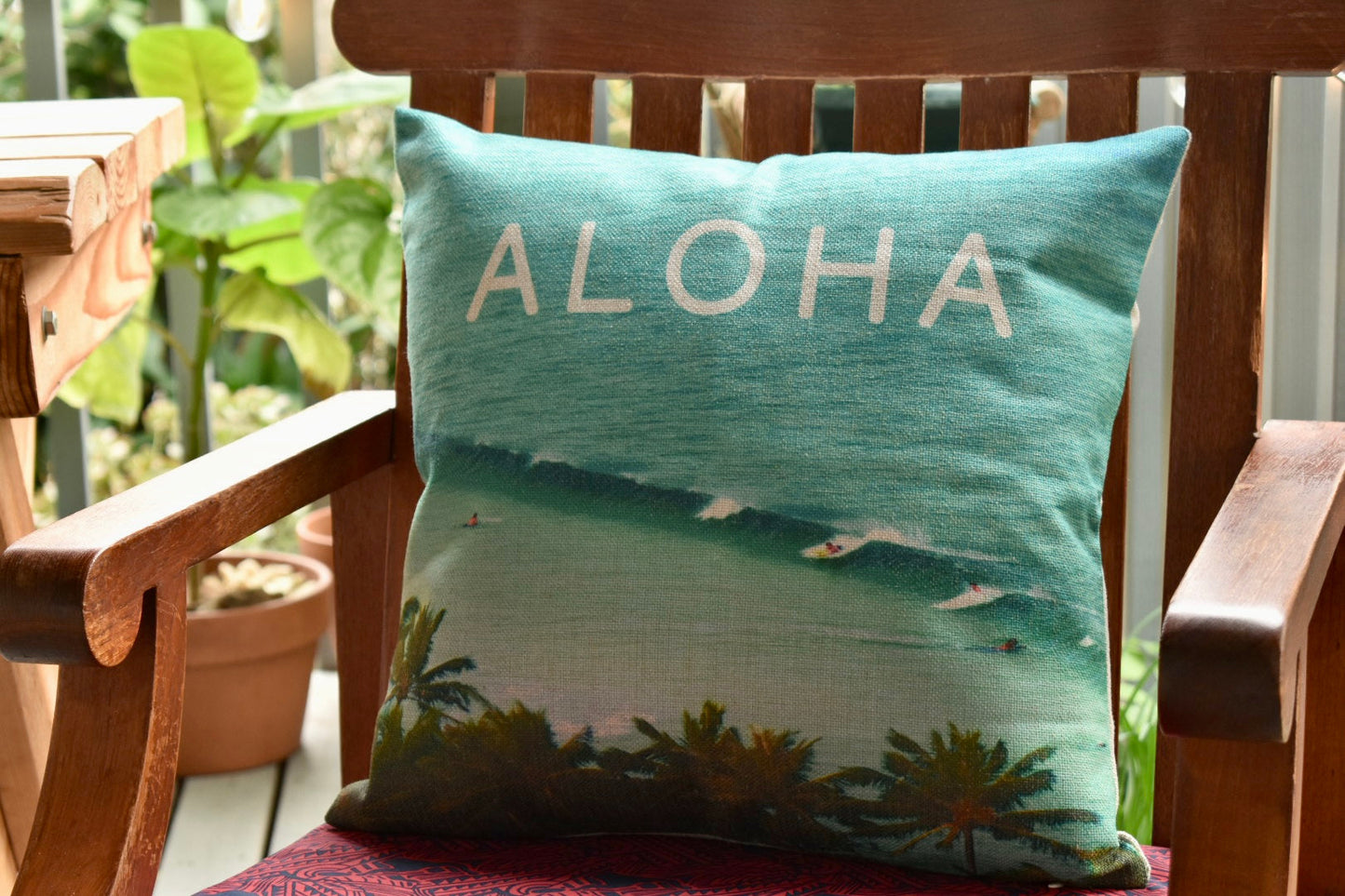 Sending You Aloha aloha at home Aloha Surf's Up Pillowcase