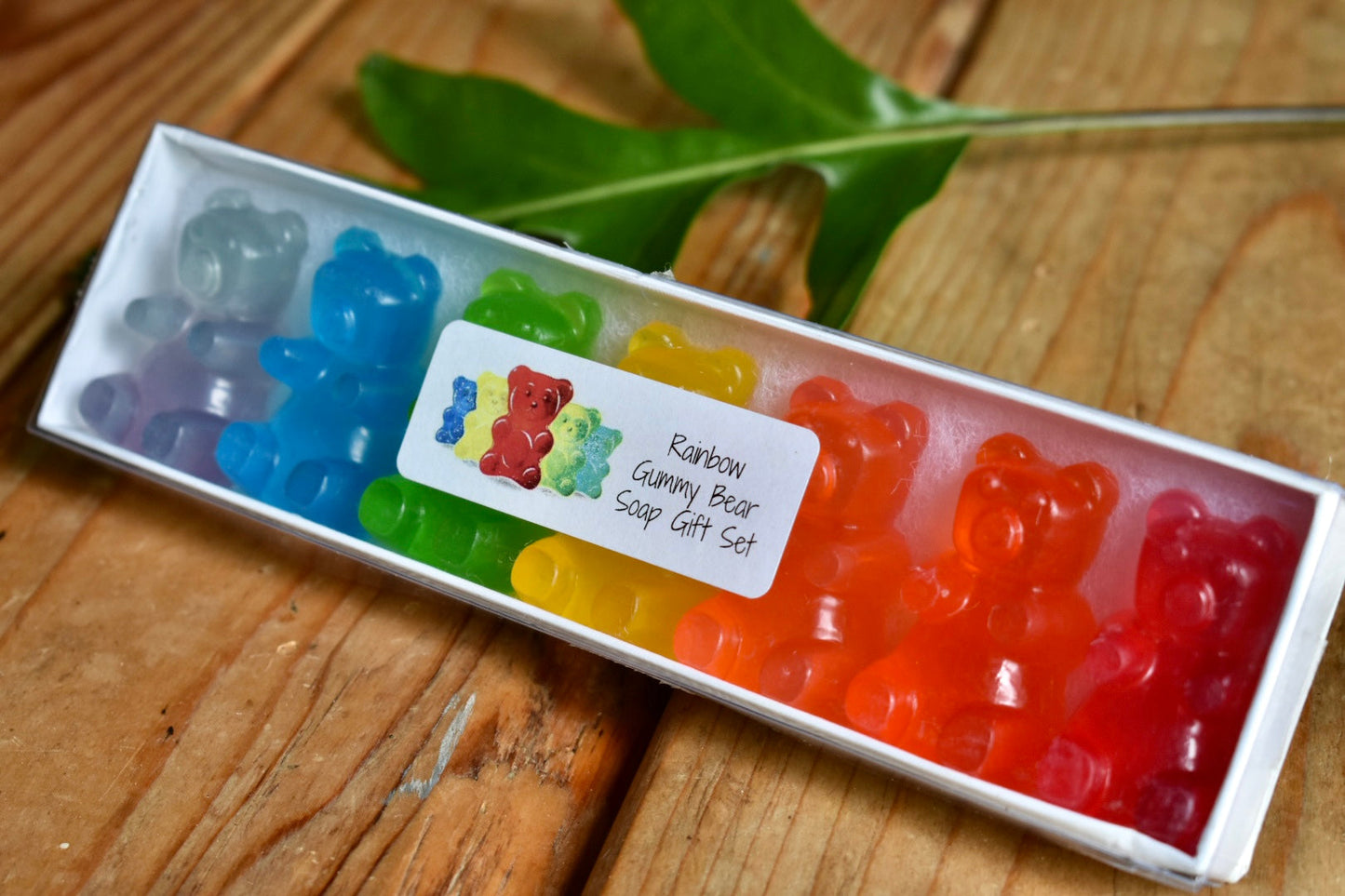 Sending You Aloha aloha at home Gummy bear soaps - box set of 7