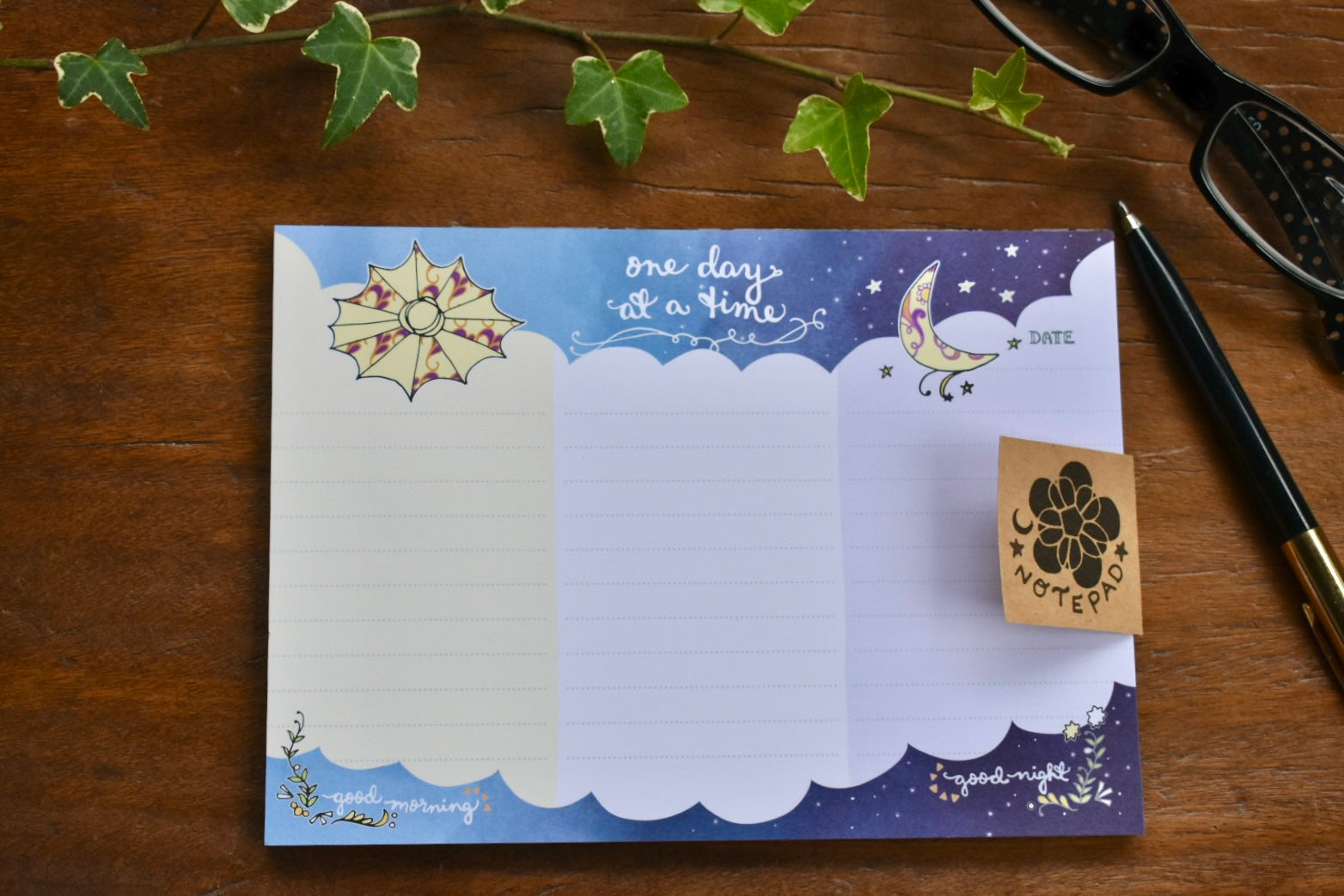 Sending You Aloha aloha at home Notepad - one day at a time