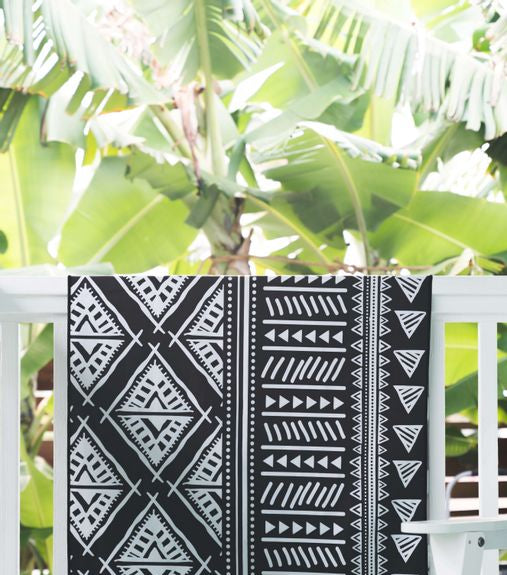 Sending You Aloha Beach Towels Microfiber towel - tribal pattern