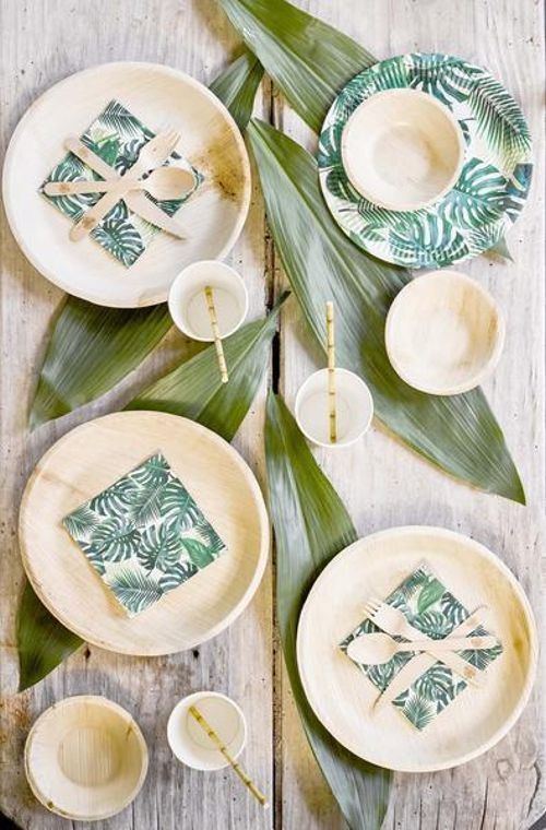 Sending You Aloha Bowls Palm leaf small bowls eco-friendly