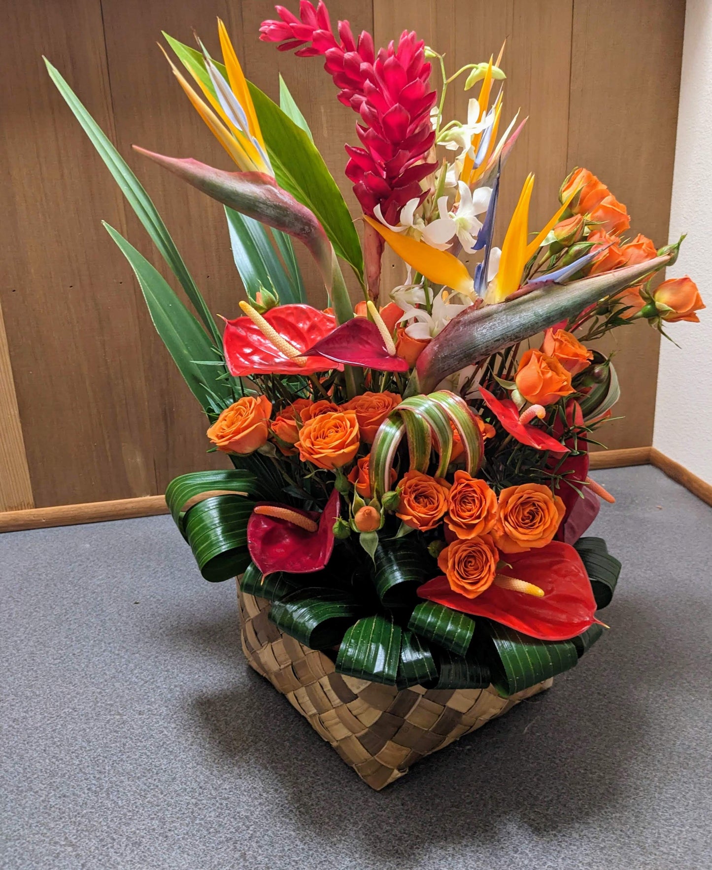 Sending You Aloha Flowers Flower Arrangements custom quote - Local Delivery only