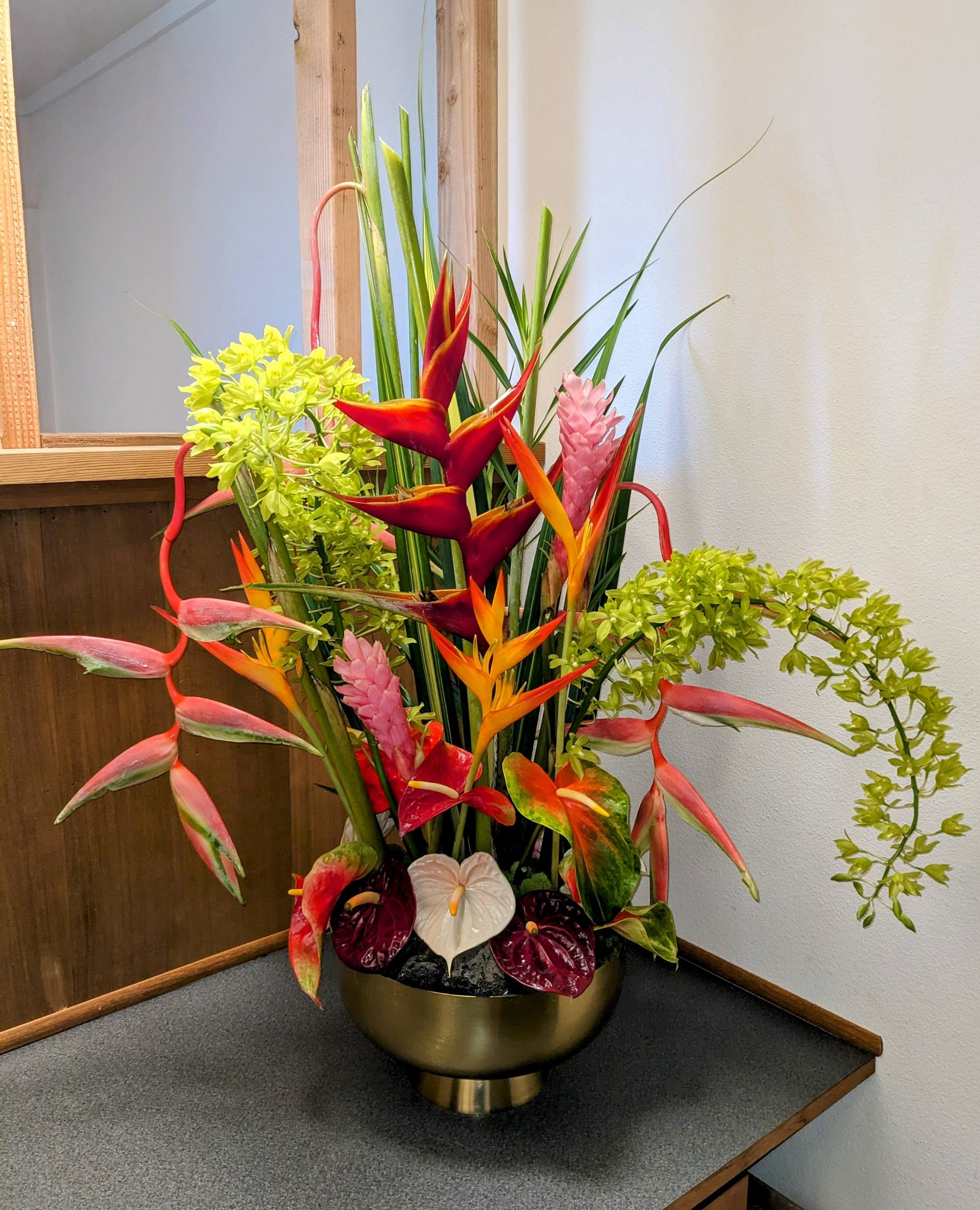 Sending You Aloha Flowers Flower Arrangements custom quote - Local Delivery only