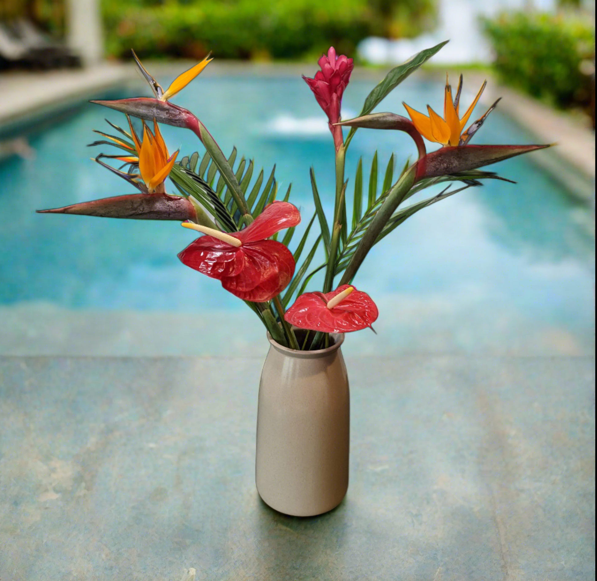 Sending You Aloha Flowers Flowers - Rainbow Bouquet