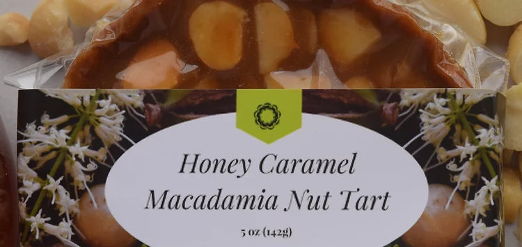Sending You Aloha Honey Honey caramel macadamia nut pie 5oz