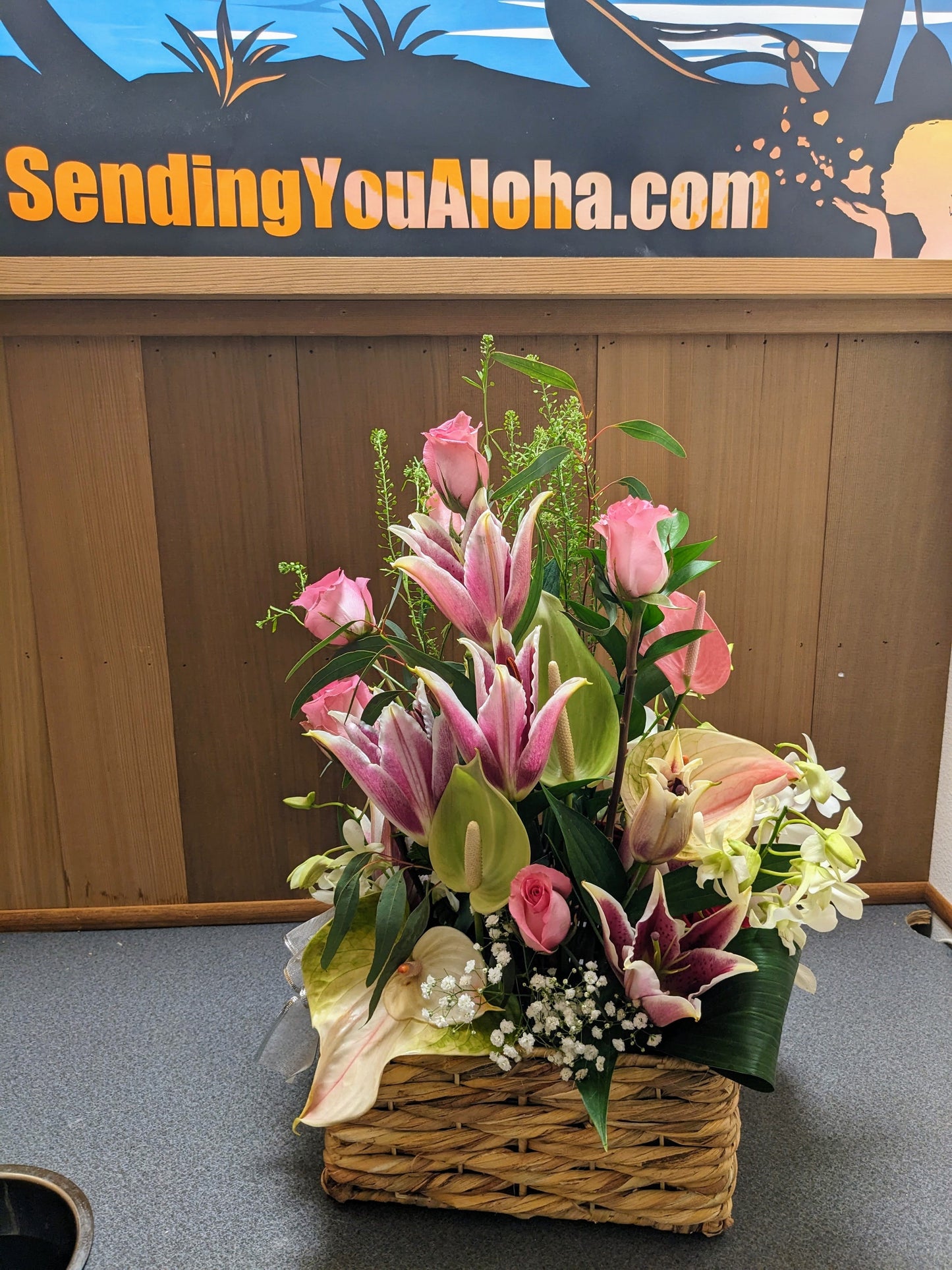 Sending You Aloha Mothers Day Flowers Flowers for Mother's Day - Local Delivery Only