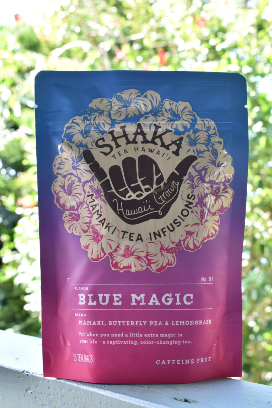 Sending You Aloha Tea & Infusions Shaka tea - blue magic mamaki tea 3oz