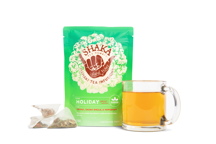 Sending You Aloha Tea & Infusions Shaka tea - holiday blend mamaki tea 3ozs