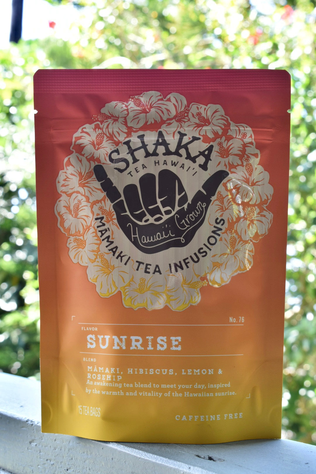Sending You Aloha Tea & Infusions Shaka tea - sunrise mamaki tea 3oz