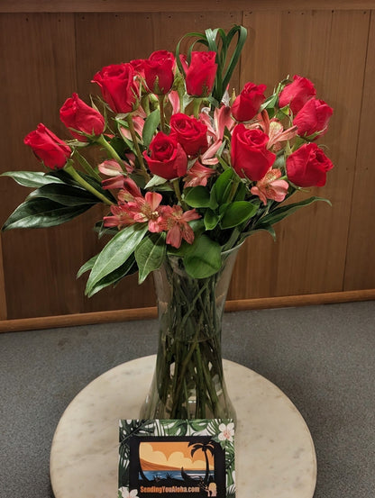 Two Dozen Long Stem Rose Bouquet